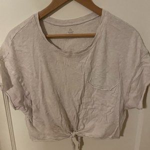 Aerie OFFLINE Crop Top with tie in front
